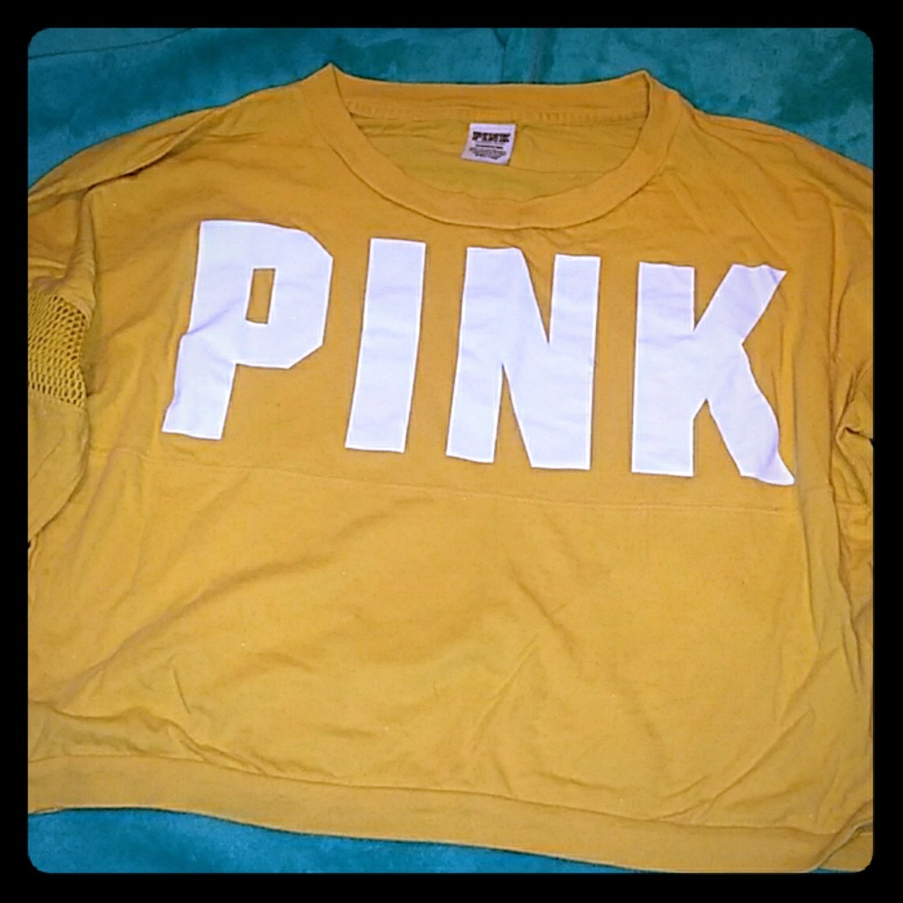 Crop top from pink